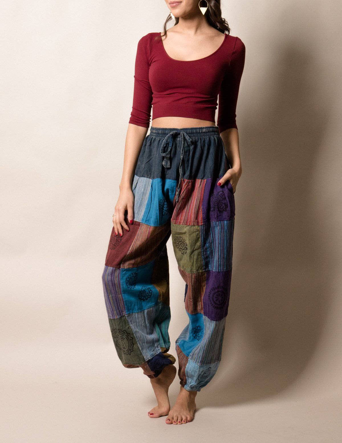 Patchwork Pants Example How To Make Patchwork Pants