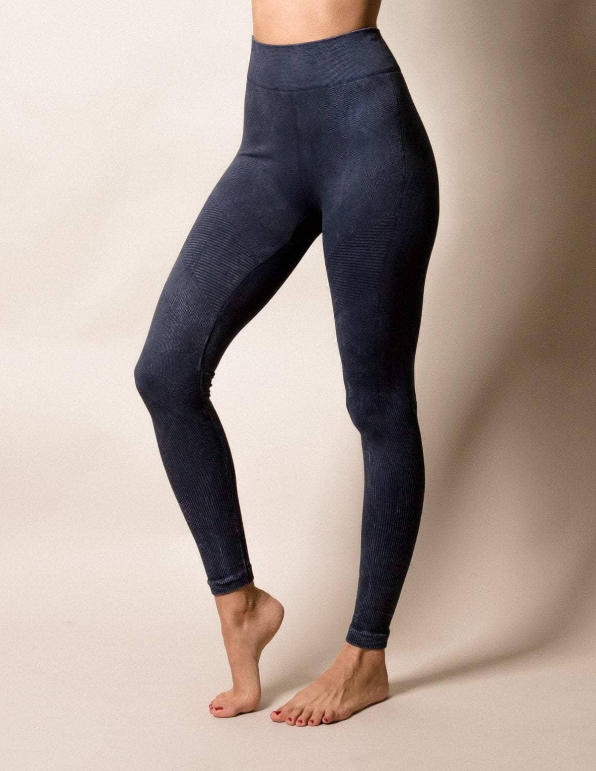 Control Fit Vintage Denim Leggings - As-Is-Clearance — Sivana