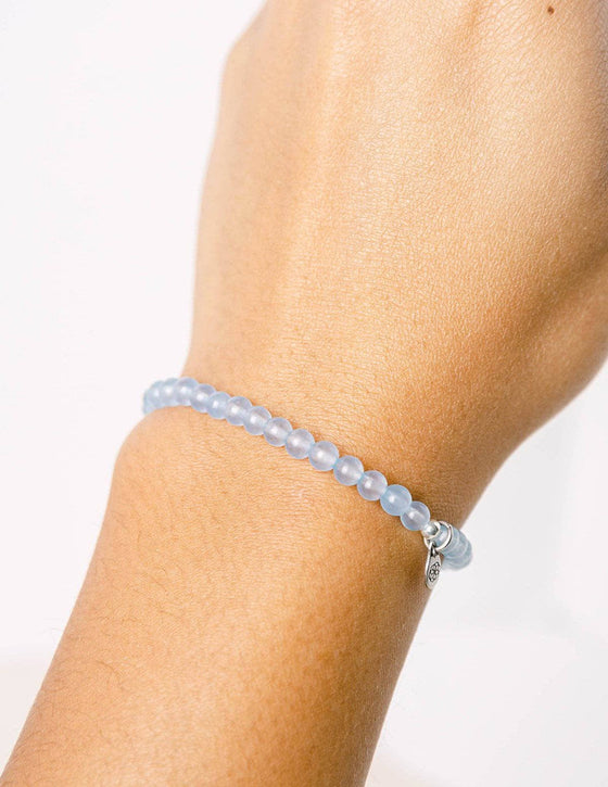 Buy Blue colour pack of 3 Bead Bracelet | Happiness Gemstone Bracelet |  Beads Agate Bracelet | Jewelr | Happiness Bracelet | Glass Quartz Bracelet  | Bracelet | at Amazon.in