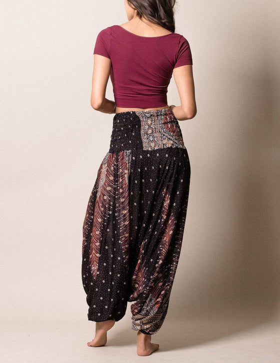 Peacock Harem Pants / Dress - 2 Way — Sivana