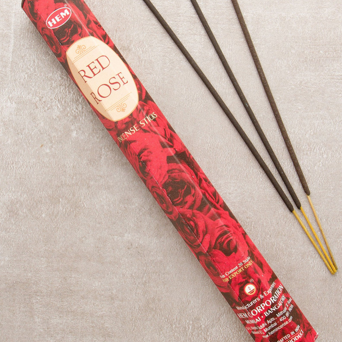 Red Rose Incense Sticks [Select Blend] // Sivana Spirit