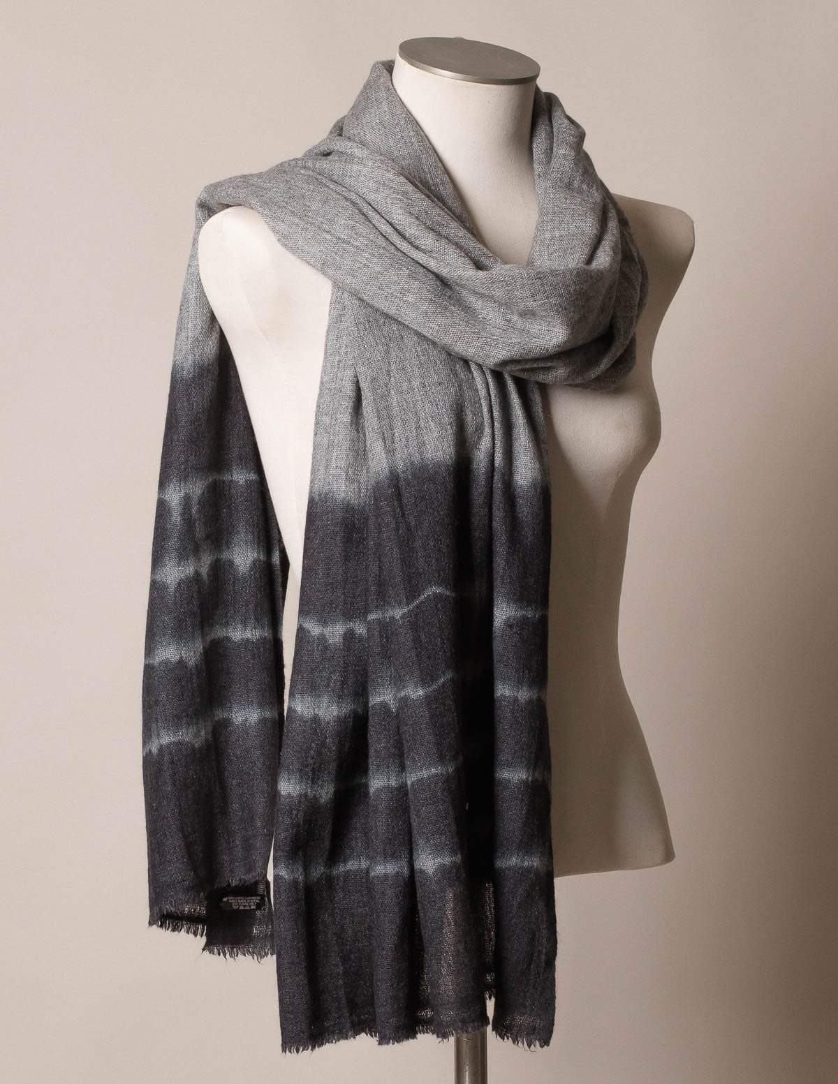 Tie-Dye Cashmere Scarf